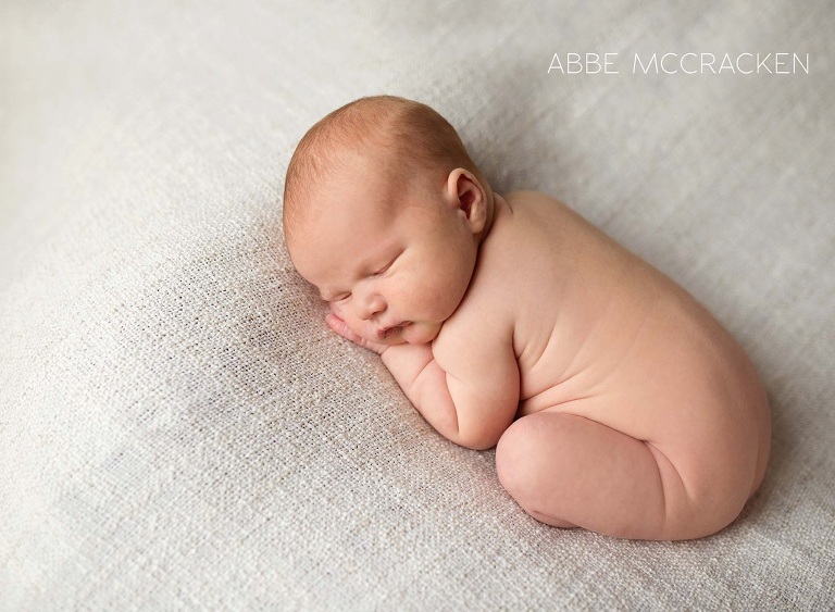 newborn portraits - healthy baby boy