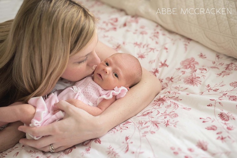 newborn eye contact with the camera
