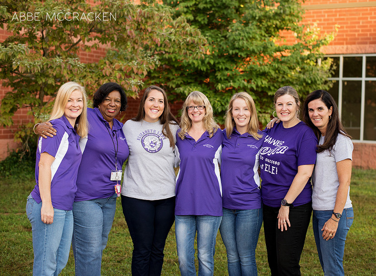 Kindergarten teaching team at Elizabeth Lane Elementary school