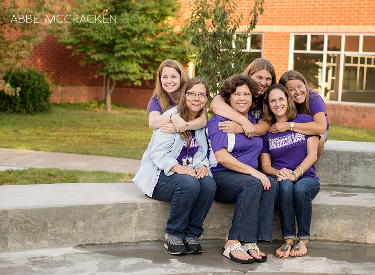 Fifth grade teaching team at Elizabeth Lane Elementary school