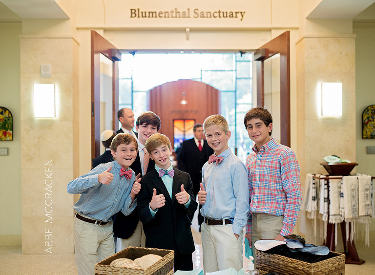 friends attending a Bar Mitzvah