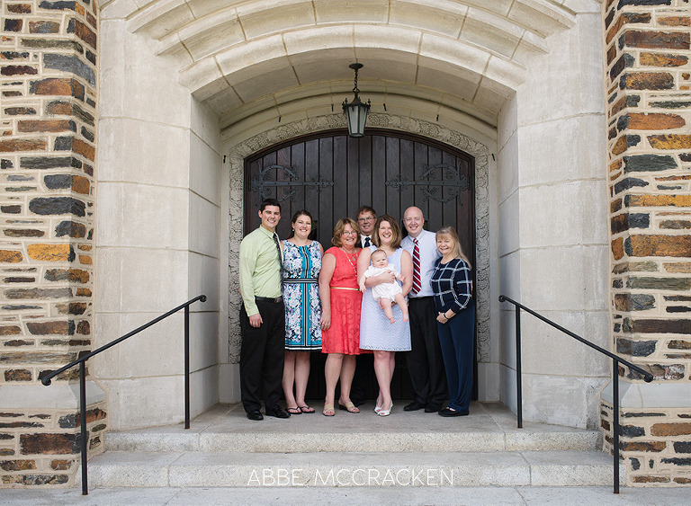 Baby christening - a family celebration