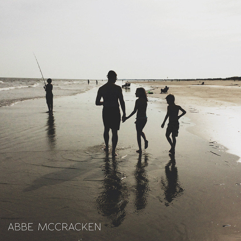 silhouette of a family at Wild Dunes from Instagram 365, taken with iPhone