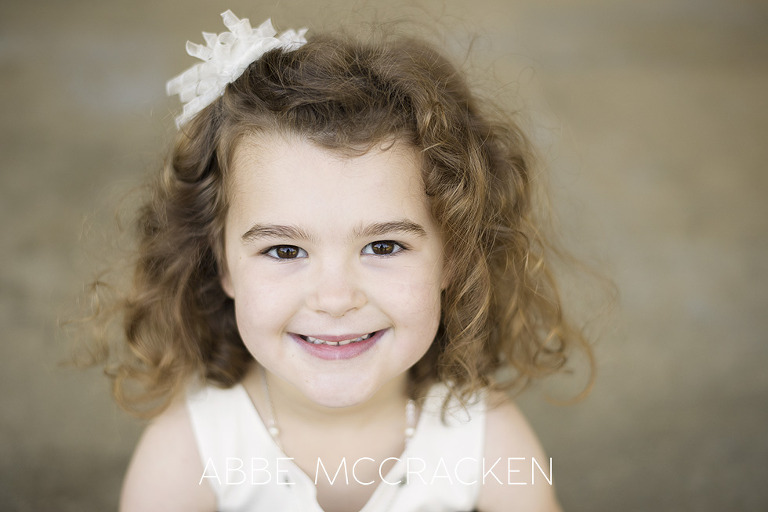 natural light portrait of a young girl, Abbe McCracken Photography