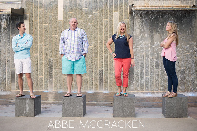 uptown charlotte family photography with teenagers