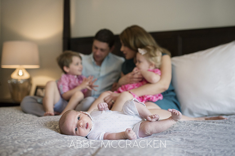 family portrait - newborn photography at home