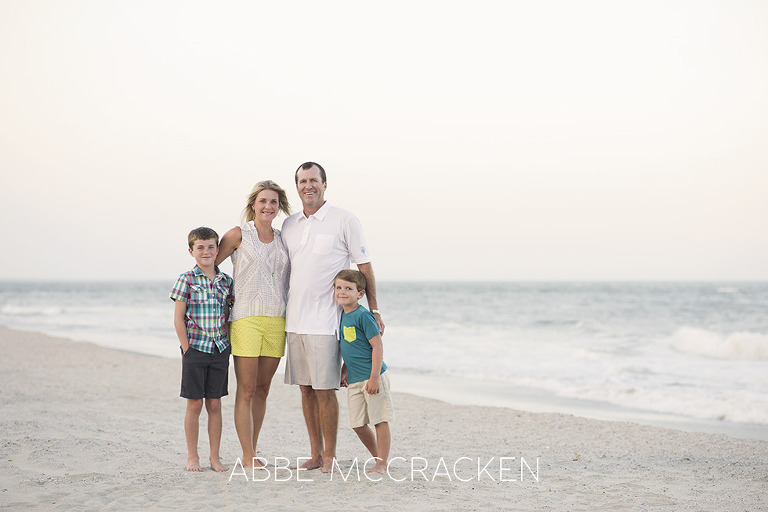 family vacation portraits - Isle of Palms, South Carolina
