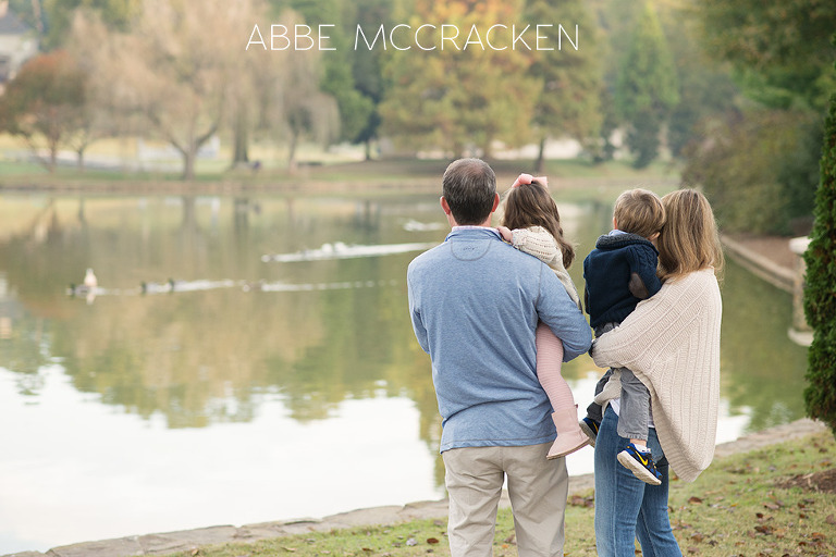 fall family photography session in Freedom Park, Charlotte NC