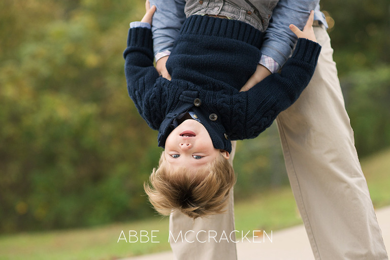 fall family photography session in Freedom Park, Charlotte NC