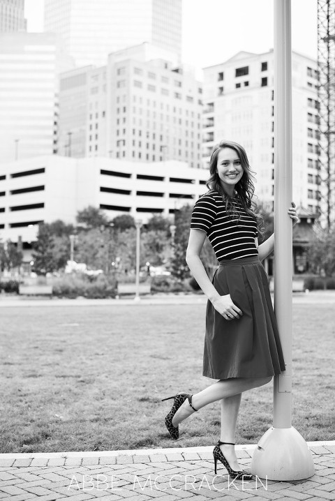 Uptown Charlotte Senior Photo Session | Weddington Senior Photographer
