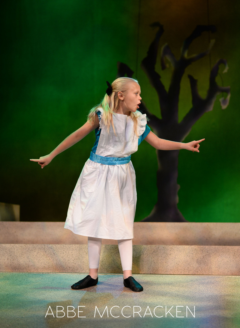 Youth Theater Photography - Alice in Wonderland, Matthews Playhouse of the Performing Arts - Matthews, NC