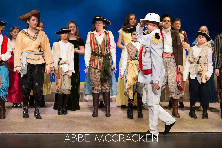 Youth Theater Photography - Pirates of Penzance, Matthews Playhouse of the Performing Arts - Matthews, NC