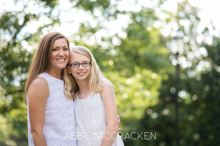 Family photography at Carmel Country Club in Charlotte NC