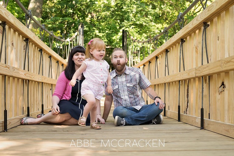 candid family pictures in Charlotte's Freedom Park