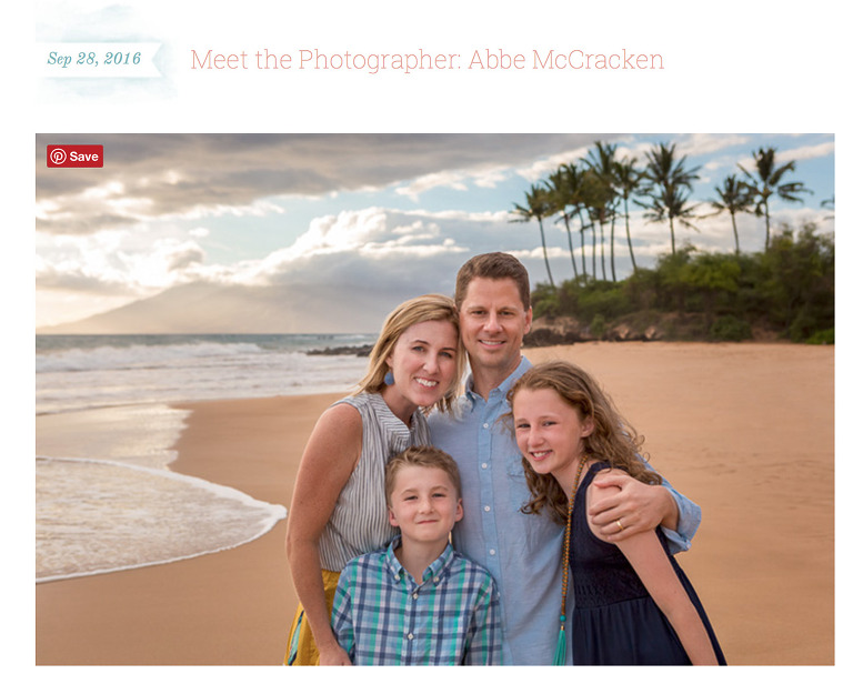 Meet the Photographer interview with Abbe McCracken of Abbe McCracken Photography in Charlotte NC