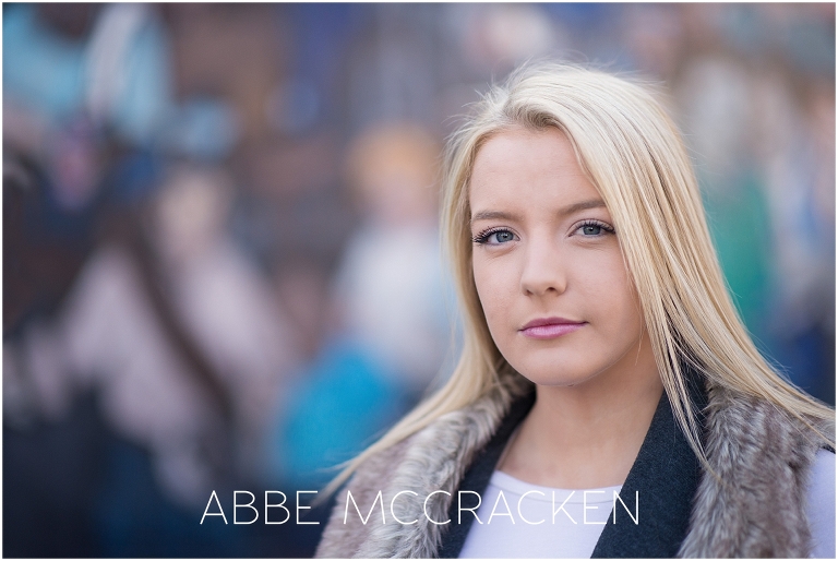 Senior portraits in NoDa, Charlotte