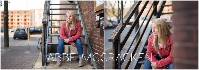 Senior portraits in NoDa, Charlotte