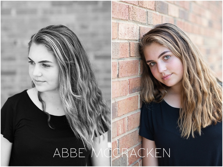 modeling portfolio pictures, teenage girl - charlotte nc