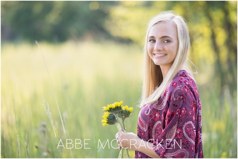 Boho Chic Senior Portraits near Charlotte NC