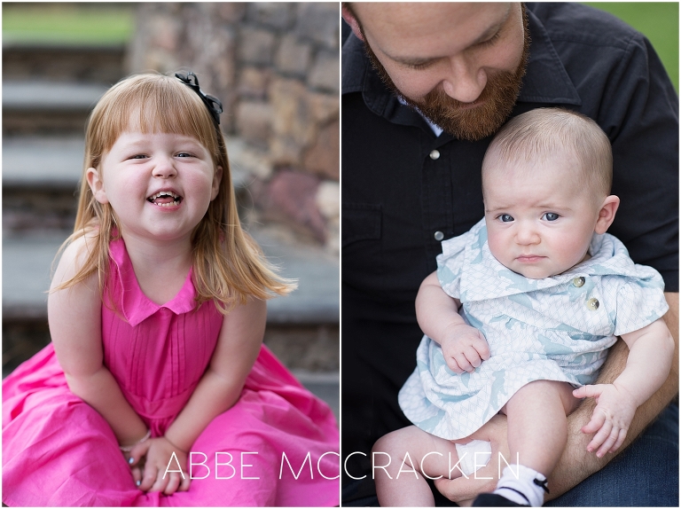Candid, lifestyle family portraits in Uptown Charlotte