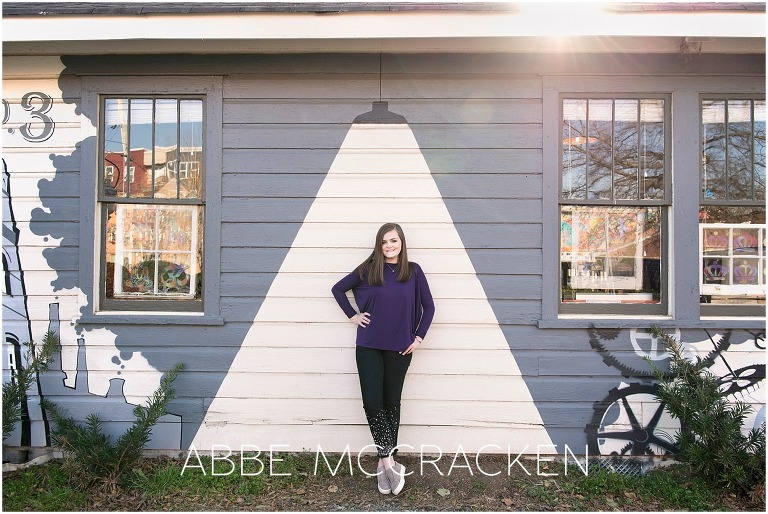 Portraits of high school seniors - Charlotte, NC