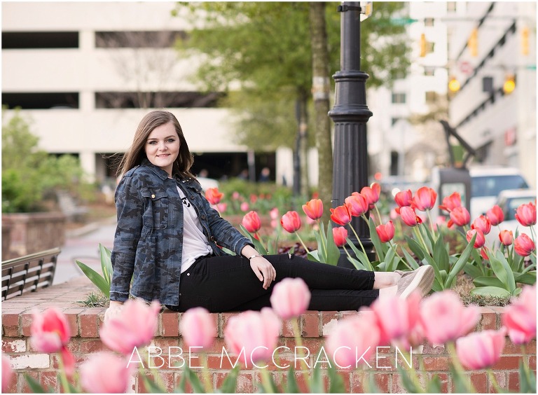 Portraits of high school seniors - Charlotte, NC