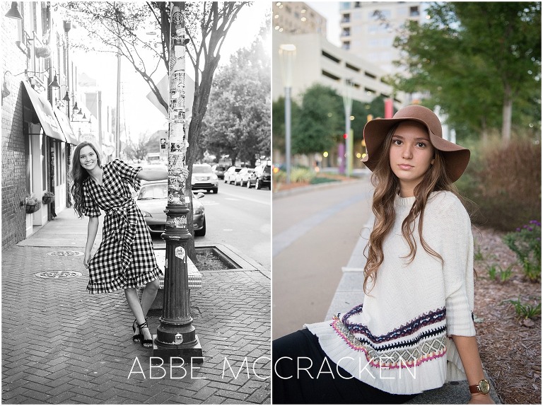 Portraits of high school seniors - Charlotte, NC