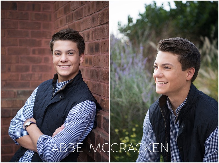 Portraits of high school seniors - Charlotte, NC