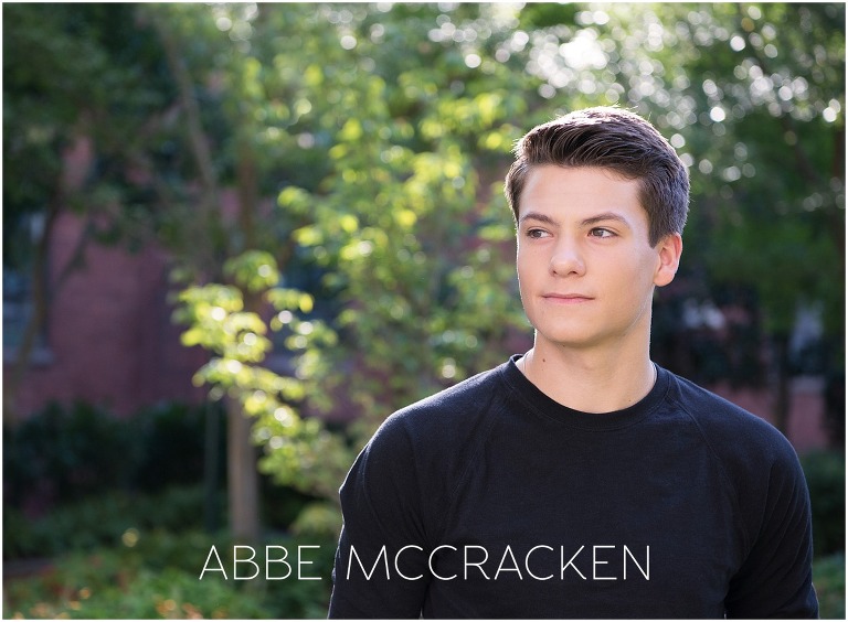 Portraits of high school seniors - Charlotte, NC