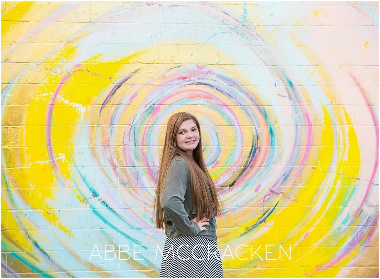 Portraits of high school seniors - Charlotte, NC