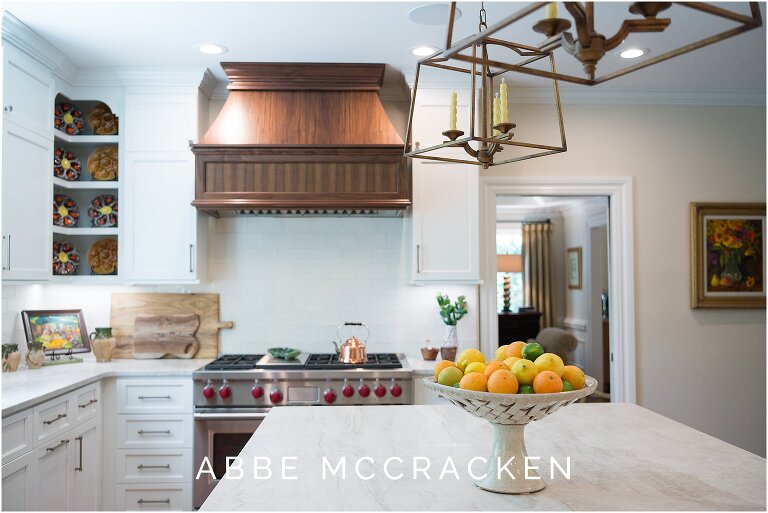 Renovated kitchen in Charlotte, NC designed by The Warrick Company