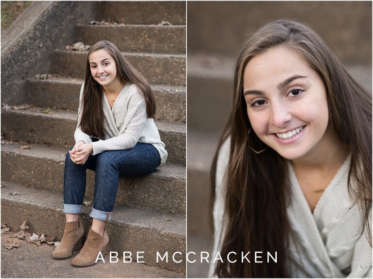 Professional portraits of a Providence High School senior