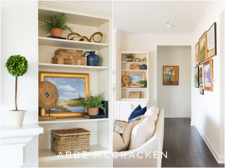 Gorgeous family room designed by Laura Aguilar Interiors