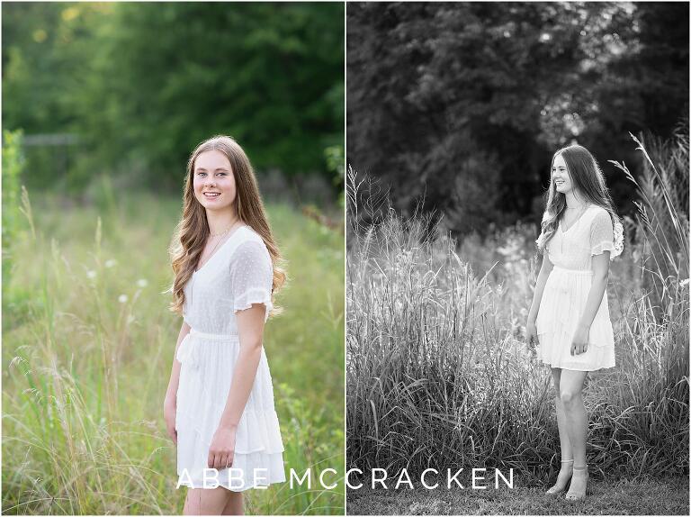 Summer pictures of a teenage girl