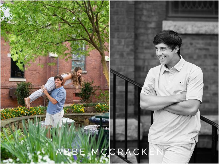 Senior photos Uptown Charlotte, NC