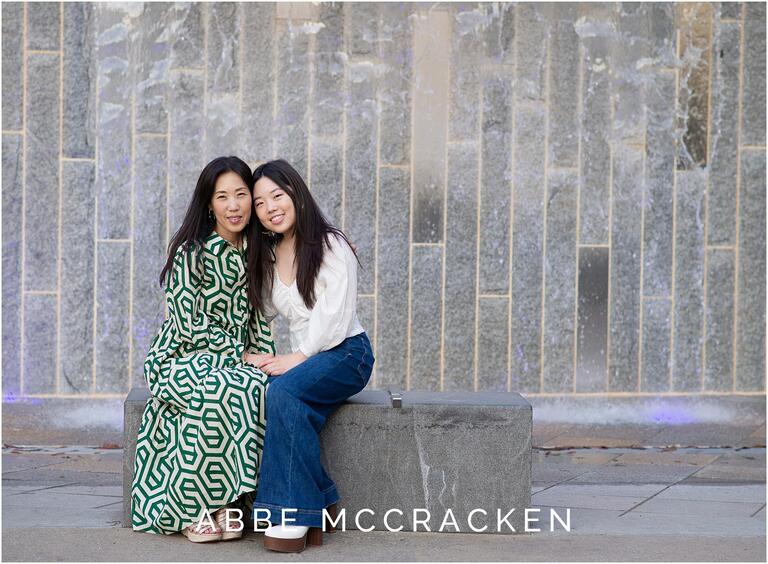 Senior picture of mom and high school graduate