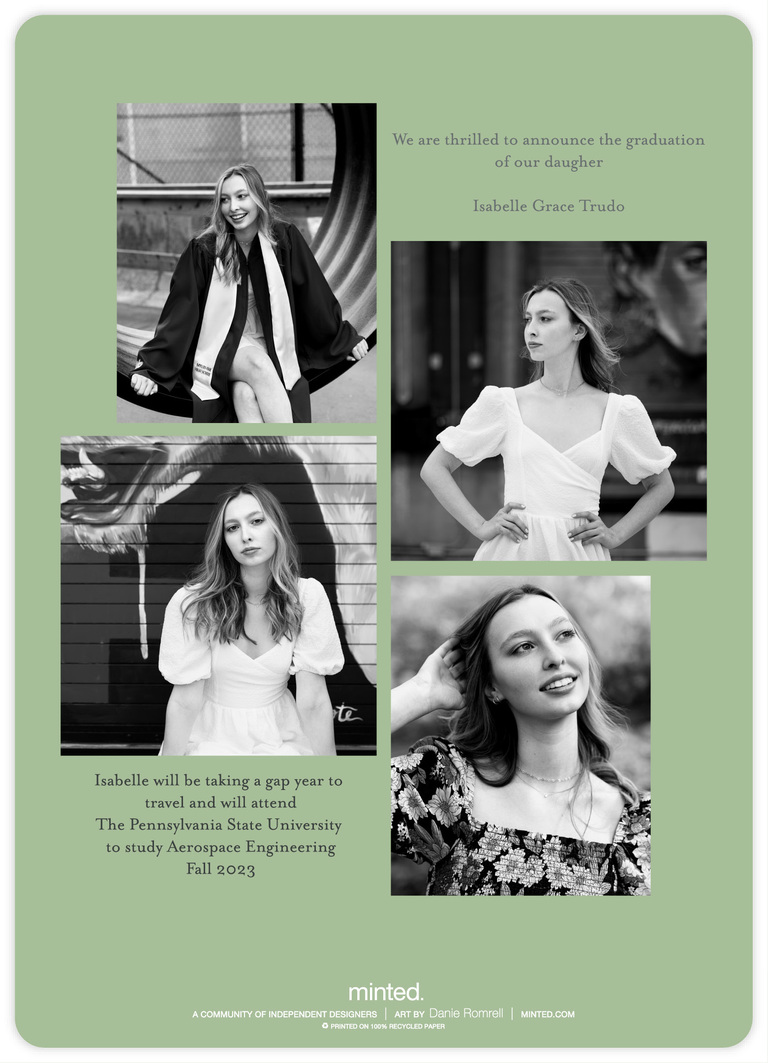 Senior Announcements, senior pictures