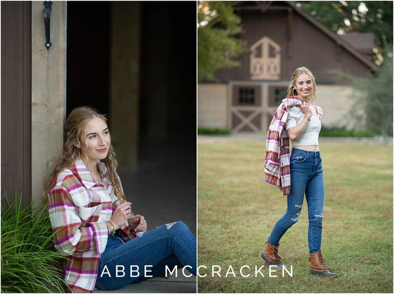 Senior portraits near Charlotte, NC