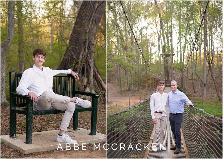 Senior pictures with dad