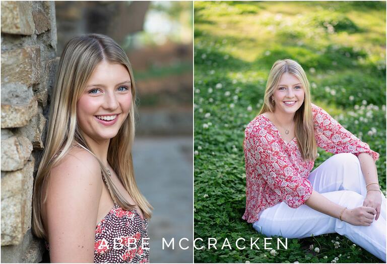 Gorgeous senior portraits in Charlotte's Independence Park