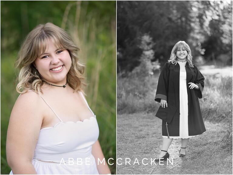 Senior portraits - girl poses